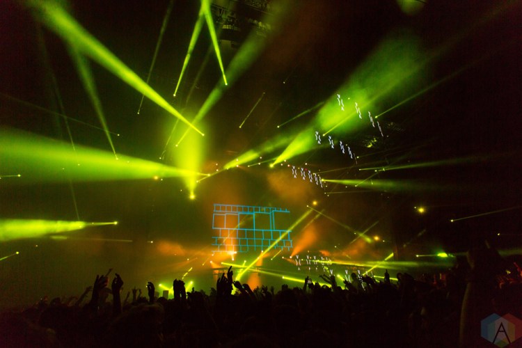 VANCOUVER, BC - Adventure Club performs at BC Place in Vancouver during the Contact Winter Music Festival on December 26, 2017. (Photo: Ryan Deasley/Aesthetic Magazine)