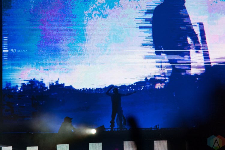 VANCOUVER, BC - Alan Walker performs at BC Place in Vancouver during the Contact Winter Music Festival on December 26, 2017. (Photo: Ryan Deasley/Aesthetic Magazine)