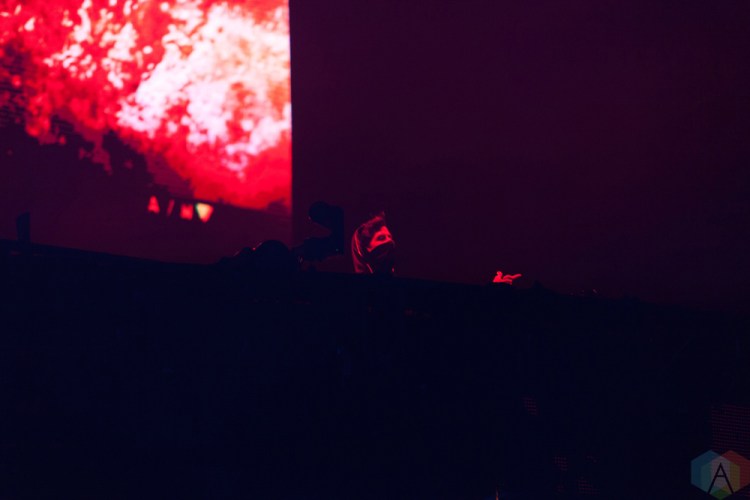 VANCOUVER, BC - Alan Walker performs at BC Place in Vancouver during the Contact Winter Music Festival on December 26, 2017. (Photo: Ryan Deasley/Aesthetic Magazine)