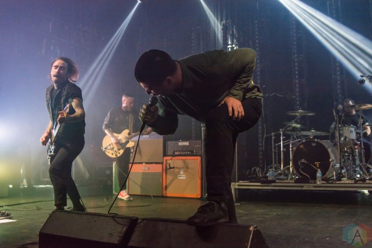 TORONTO, ON - DECEMBER 11: Alexisonfire performs at Danforth Music Hall in Toronto on December 11, 2017. (Photo: Tyler Roberts/Aesthetic Magazine)