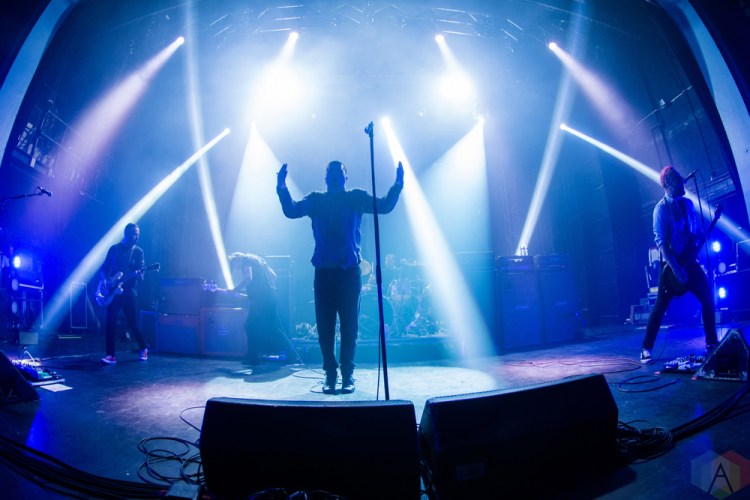 TORONTO, ON - DECEMBER 11: Alexisonfire performs at Danforth Music Hall in Toronto on December 11, 2017. (Photo: Tyler Roberts/Aesthetic Magazine)