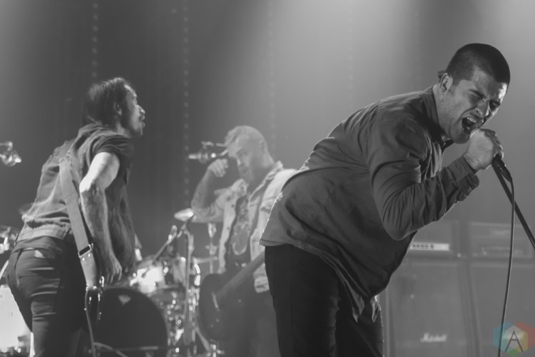 TORONTO, ON - DECEMBER 11: Alexisonfire performs at Danforth Music Hall in Toronto on December 11, 2017. (Photo: Tyler Roberts/Aesthetic Magazine)