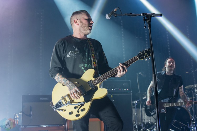 TORONTO, ON - DECEMBER 11: Alexisonfire performs at Danforth Music Hall in Toronto on December 11, 2017. (Photo: Tyler Roberts/Aesthetic Magazine)