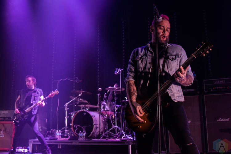 TORONTO, ON - DECEMBER 11: Alexisonfire performs at Danforth Music Hall in Toronto on December 11, 2017. (Photo: Tyler Roberts/Aesthetic Magazine)
