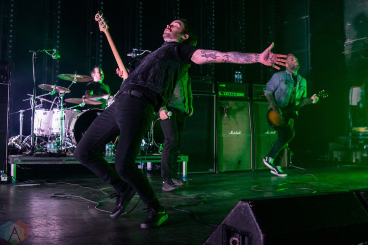 TORONTO, ON - DECEMBER 11: Alexisonfire performs at Danforth Music Hall in Toronto on December 11, 2017. (Photo: Tyler Roberts/Aesthetic Magazine)