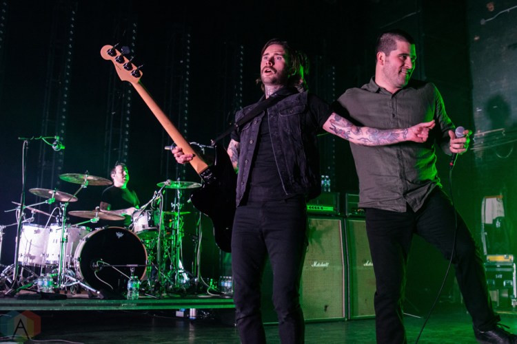 TORONTO, ON - DECEMBER 11: Alexisonfire performs at Danforth Music Hall in Toronto on December 11, 2017. (Photo: Tyler Roberts/Aesthetic Magazine)