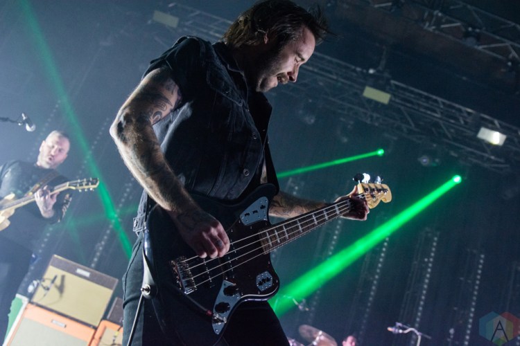 TORONTO, ON - DECEMBER 11: Alexisonfire performs at Danforth Music Hall in Toronto on December 11, 2017. (Photo: Tyler Roberts/Aesthetic Magazine)