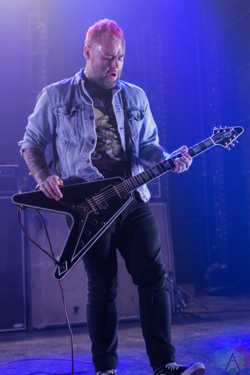 TORONTO, ON - DECEMBER 11: Alexisonfire performs at Danforth Music Hall in Toronto on December 11, 2017. (Photo: Tyler Roberts/Aesthetic Magazine)