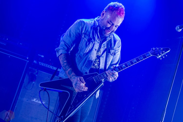 TORONTO, ON - DECEMBER 11: Alexisonfire performs at Danforth Music Hall in Toronto on December 11, 2017. (Photo: Tyler Roberts/Aesthetic Magazine)