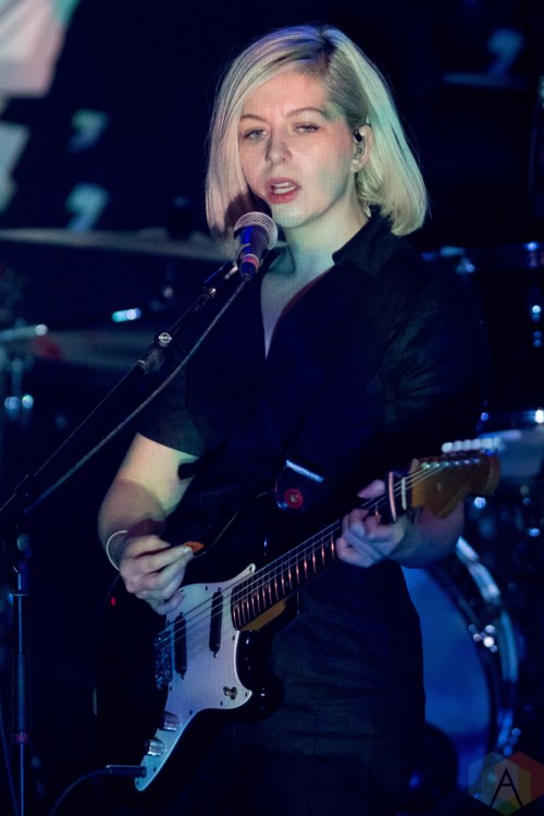 TORONTO, ON - DECEMBER 12: Alvvays performs at Mod Club in Toronto on December 12, 2017. (Photo: Julian Avram/Aesthetic Magazine)