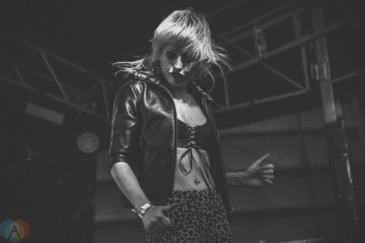 MELBOURNE, AU - DECEMBER 2: Amyl And The Sniffers perform at Gizzfest 2017 at Melbourne Showgrounds in Melbourne, Australia on December 2, 2017. (Photo: Rick Clifford/Aesthetic Magazine)