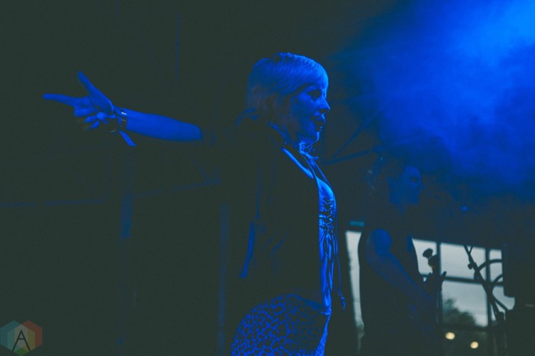 MELBOURNE, AU - DECEMBER 2: Amyl And The Sniffers perform at Gizzfest 2017 at Melbourne Showgrounds in Melbourne, Australia on December 2, 2017. (Photo: Rick Clifford/Aesthetic Magazine)