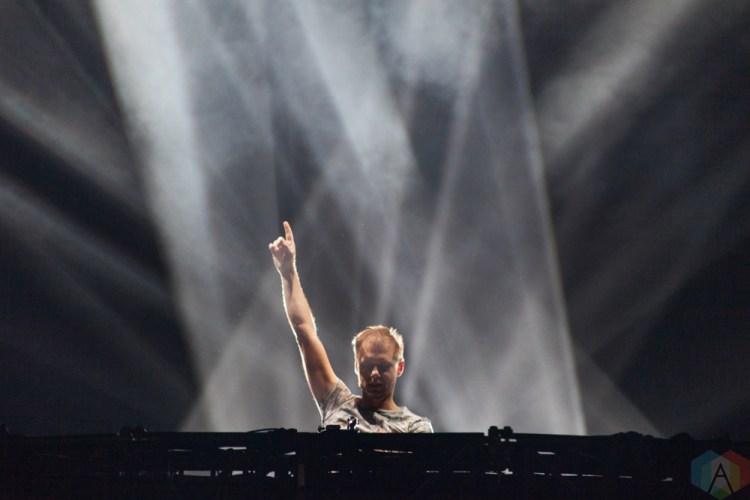 VANCOUVER, BC – Armin Van Buuren performs at BC Place in Vancouver during Contact Winter Music Festival on December 27, 2017. (Photo: Ryan Deasley/Aesthetic Magazine)