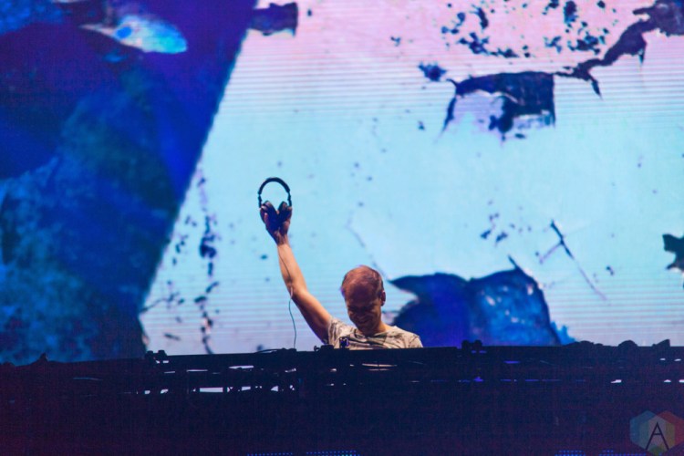 VANCOUVER, BC – Armin Van Buuren performs at BC Place in Vancouver during Contact Winter Music Festival on December 27, 2017. (Photo: Ryan Deasley/Aesthetic Magazine)