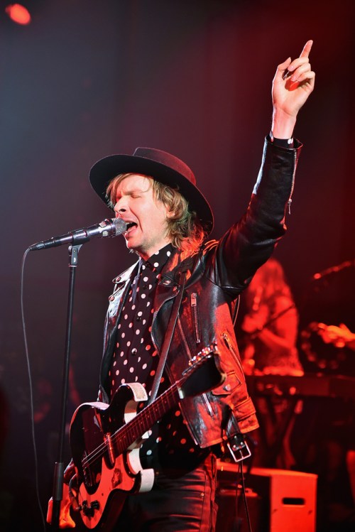 NEW YORK, NY - DECEMBER 09: Beck performs for fans and Hilton Honors members as part of Music Happens Here at Spring Studios in New York City on December 9, 2017. (Photo: Theo Wargo/Getty)