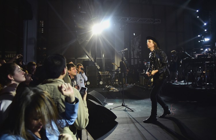 NEW YORK, NY - DECEMBER 09: Beck performs for fans and Hilton Honors members as part of Music Happens Here at Spring Studios in New York City on December 9, 2017. (Photo: Theo Wargo/Getty)