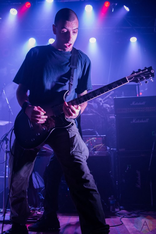 TORONTO, ON - DECEMBER 6: Code Orange performs at The Opera House in Toronto on December 6, 2017. (Photo: Tyler Roberts/Aesthetic Magazine)
