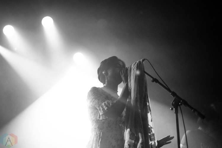 TORONTO, ON - NOVEMBER 30: Cold Specks performs at Mod Club in Toronto on November 30, 2017. (Photo: Morgan Hotston/Aesthetic Magazine)