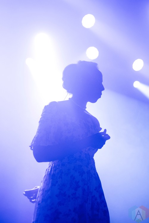 TORONTO, ON - NOVEMBER 30: Cold Specks performs at Mod Club in Toronto on November 30, 2017. (Photo: Morgan Hotston/Aesthetic Magazine)