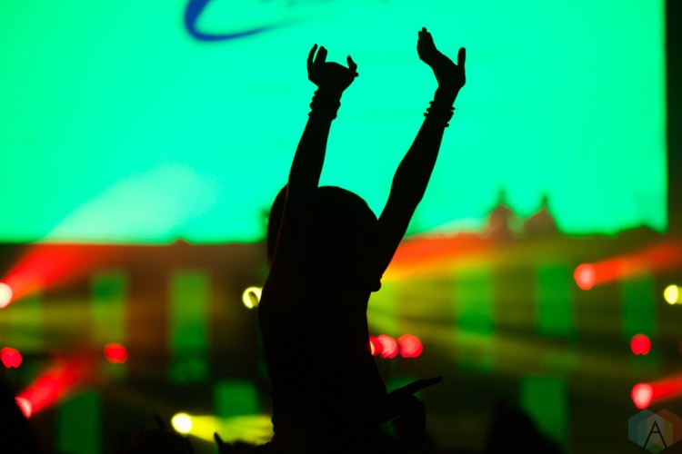 VANCOUVER, BC – Contact Winter Music Festival at BC Place in Vancouver on December 27, 2017. (Photo: Ryan Deasley/Aesthetic Magazine)