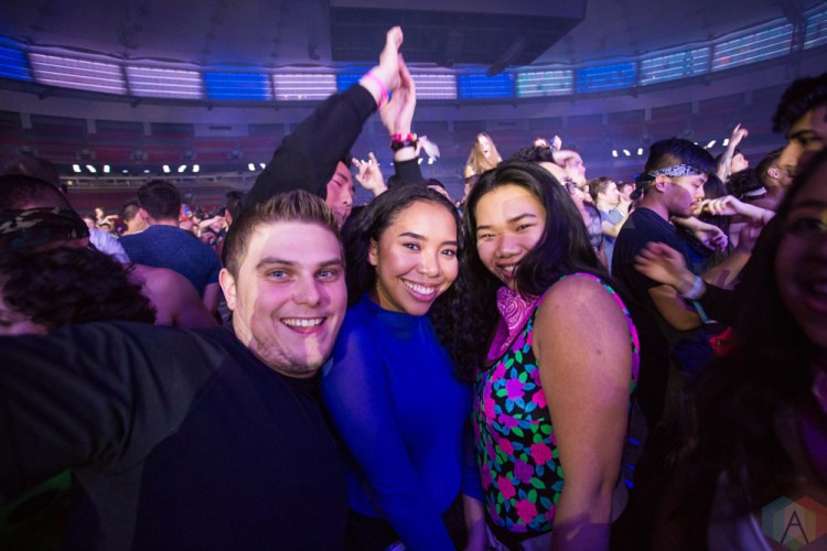 VANCOUVER, BC – Contact Winter Music Festival at BC Place in Vancouver on December 27, 2017. (Photo: Ryan Deasley/Aesthetic Magazine)