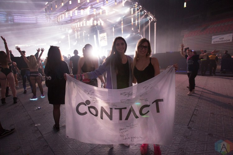 VANCOUVER, BC – Contact Winter Music Festival at BC Place in Vancouver on December 27, 2017. (Photo: Ryan Deasley/Aesthetic Magazine)