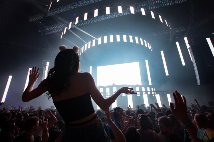 VANCOUVER, BC – Contact Winter Music Festival at BC Place in Vancouver on December 27, 2017. (Photo: Ryan Deasley/Aesthetic Magazine)