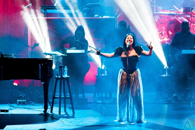 TORONTO, ON - DECEMBER 8: Amy Lee of Evanescence performs at Sony Centre in Toronto on December 8, 2017. (Photo: Jaime Espinoza/Aesthetic Magazine)