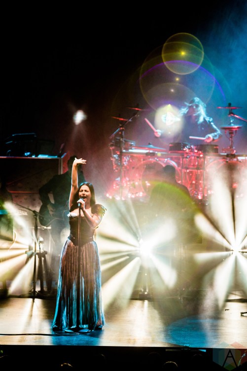 TORONTO, ON - DECEMBER 8: Amy Lee of Evanescence performs at Sony Centre in Toronto on December 8, 2017. (Photo: Jaime Espinoza/Aesthetic Magazine)