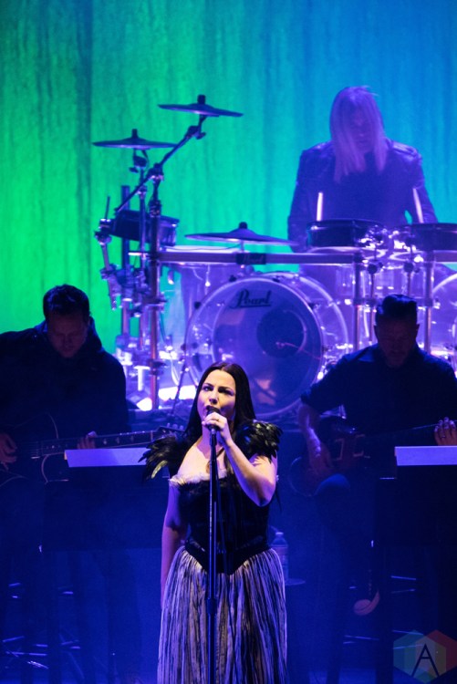 TORONTO, ON - DECEMBER 8: Amy Lee of Evanescence performs at Sony Centre in Toronto on December 8, 2017. (Photo: Jaime Espinoza/Aesthetic Magazine)