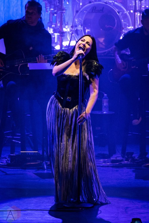 TORONTO, ON - DECEMBER 8: Amy Lee of Evanescence performs at Sony Centre in Toronto on December 8, 2017. (Photo: Jaime Espinoza/Aesthetic Magazine)