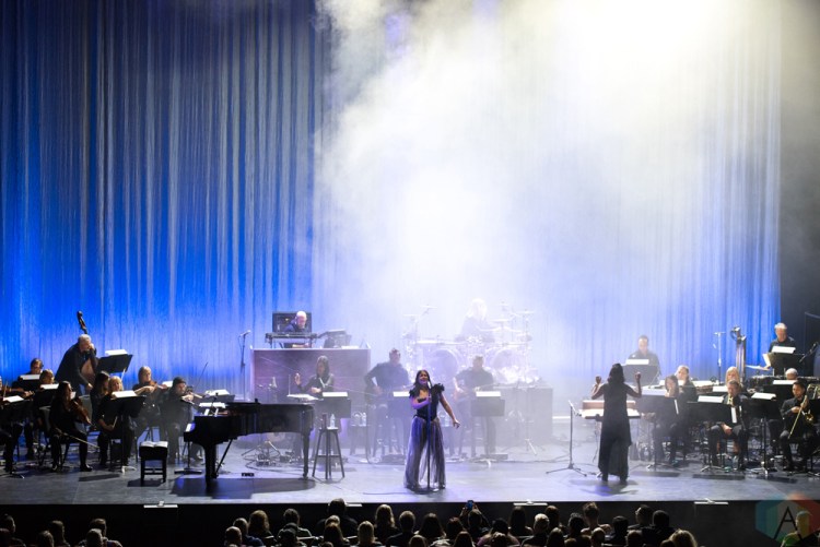 TORONTO, ON - DECEMBER 8: Amy Lee of Evanescence performs at Sony Centre in Toronto on December 8, 2017. (Photo: Jaime Espinoza/Aesthetic Magazine)