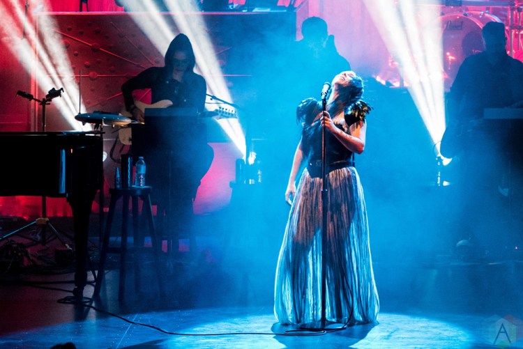 TORONTO, ON - DECEMBER 8: Amy Lee of Evanescence performs at Sony Centre in Toronto on December 8, 2017. (Photo: Jaime Espinoza/Aesthetic Magazine)