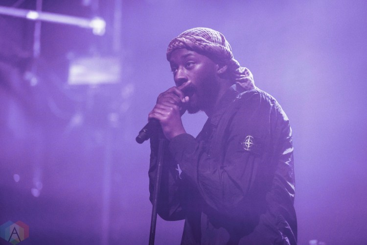 TORONTO, ON - Goldlink performs at Mod Club in Toronto on December 29, 2017. (Photo: Anton Mak/Aesthetic Magazine)