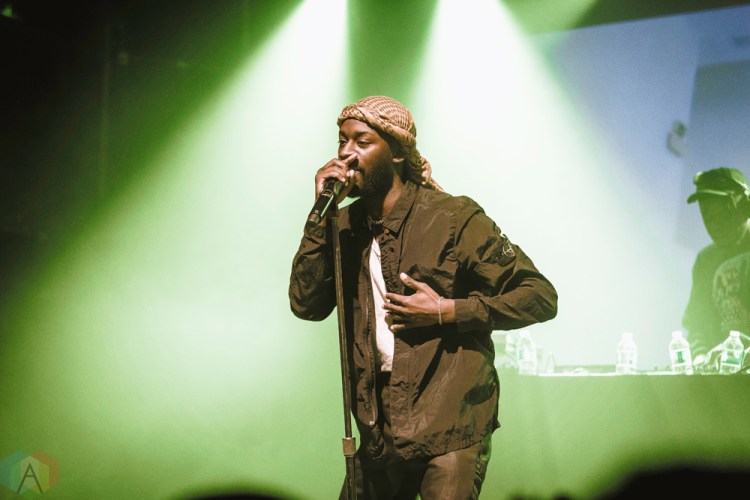 TORONTO, ON - Goldlink performs at Mod Club in Toronto on December 29, 2017. (Photo: Anton Mak/Aesthetic Magazine)
