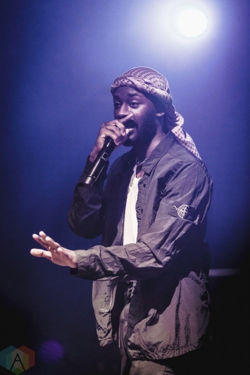 TORONTO, ON - Goldlink performs at Mod Club in Toronto on December 29, 2017. (Photo: Anton Mak/Aesthetic Magazine)