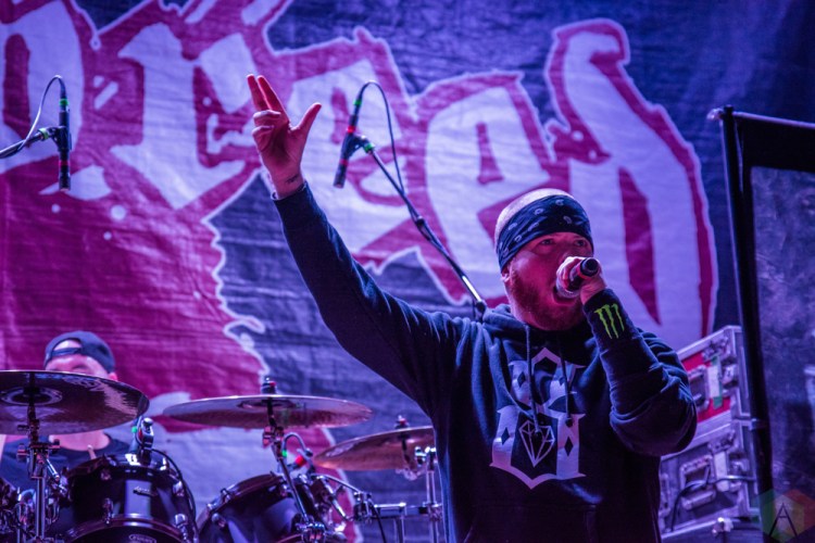 TORONTO, ON - DECEMBER 6: Hatebreed performs at The Opera House in Toronto on December 6, 2017. (Photo: Tyler Roberts/Aesthetic Magazine)