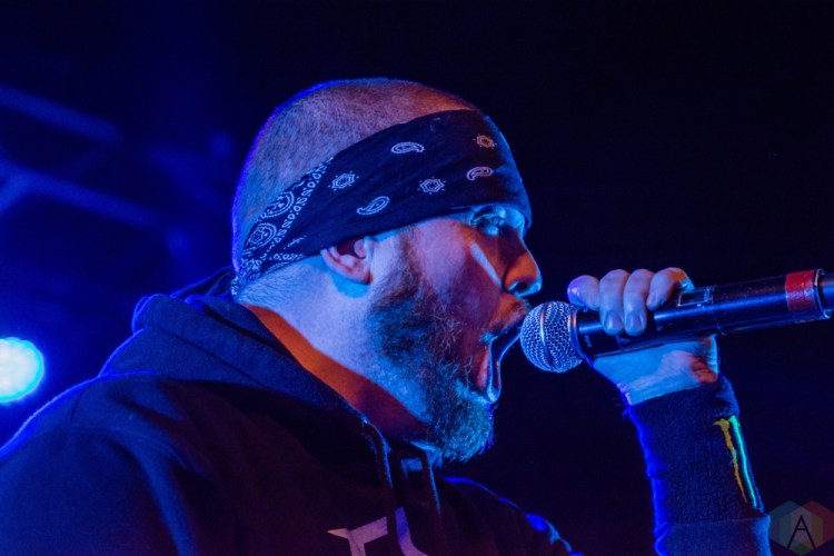 TORONTO, ON - DECEMBER 6: Hatebreed performs at The Opera House in Toronto on December 6, 2017. (Photo: Tyler Roberts/Aesthetic Magazine)