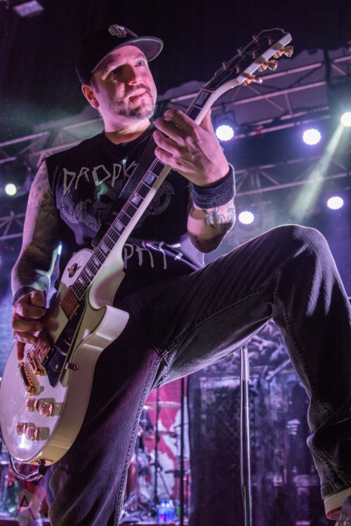 TORONTO, ON - DECEMBER 6: Hatebreed performs at The Opera House in Toronto on December 6, 2017. (Photo: Tyler Roberts/Aesthetic Magazine)