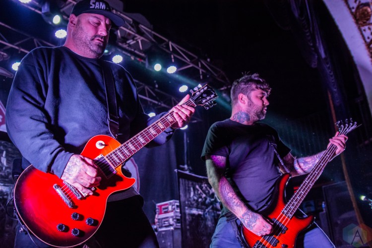 TORONTO, ON - DECEMBER 6: Hatebreed performs at The Opera House in Toronto on December 6, 2017. (Photo: Tyler Roberts/Aesthetic Magazine)