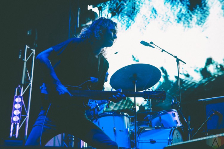 MELBOURNE, AU - DECEMBER 2: King Gizzard And The Lizard Wizard performs at Gizzfest 2017 at Melbourne Showgrounds in Melbourne, Australia on December 2, 2017. (Photo: Rick Clifford/Aesthetic Magazine)