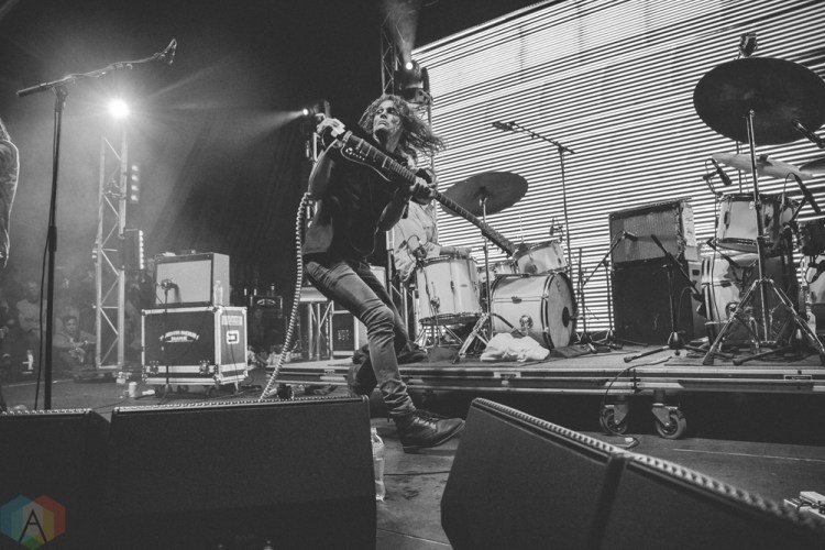 MELBOURNE, AU - DECEMBER 2: King Gizzard And The Lizard Wizard performs at Gizzfest 2017 at Melbourne Showgrounds in Melbourne, Australia on December 2, 2017. (Photo: Rick Clifford/Aesthetic Magazine)