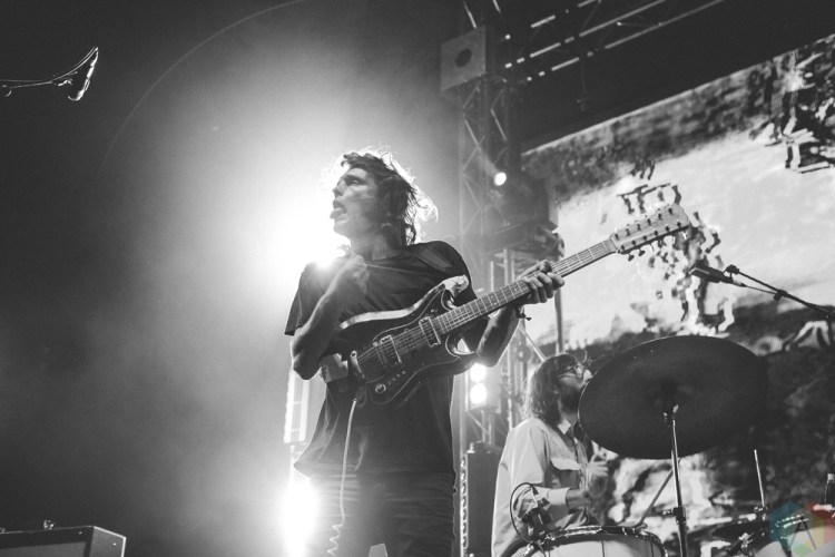 MELBOURNE, AU - DECEMBER 2: King Gizzard And The Lizard Wizard performs at Gizzfest 2017 at Melbourne Showgrounds in Melbourne, Australia on December 2, 2017. (Photo: Rick Clifford/Aesthetic Magazine)