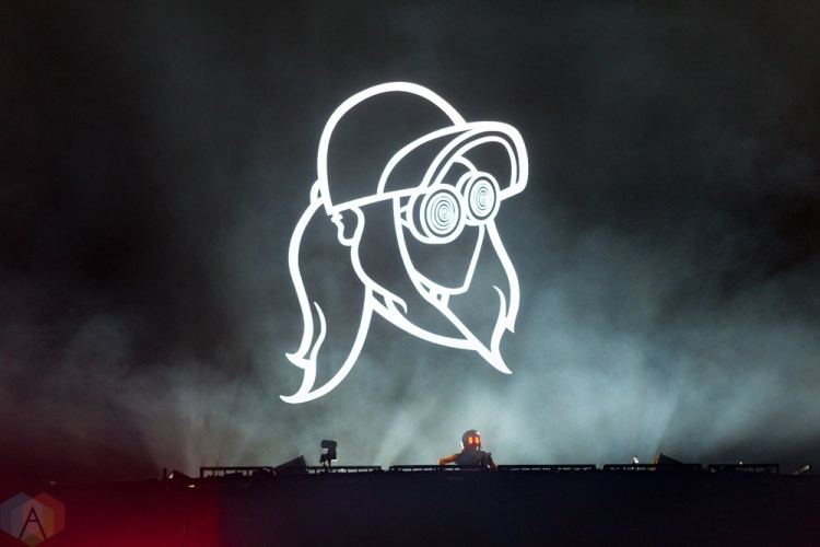 VANCOUVER, BC - Rezz performs at BC Place in Vancouver during the Contact Winter Music Festival on December 26, 2017. (Photo: Ryan Deasley/Aesthetic Magazine)