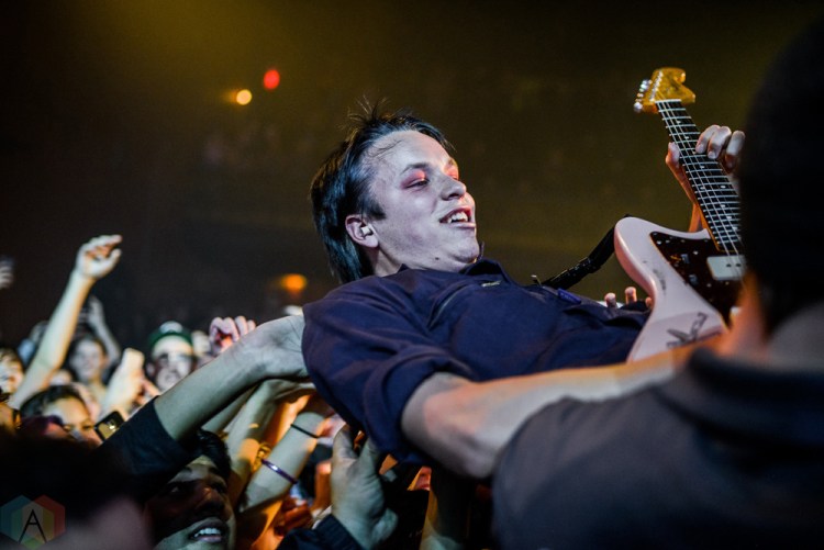 TORONTO, ON - DECEMBER 2: SWMRS performs at The Opera House in Toronto on December 2, 2017. (Photo: Joanna Glezakos/Aesthetic Magazine)