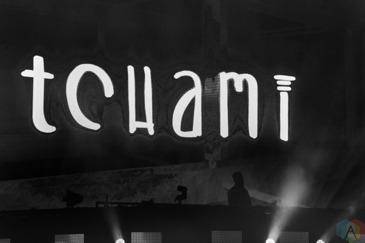 VANCOUVER, BC – Tchami performs at BC Place in Vancouver during Contact Winter Music Festival on December 27, 2017. (Photo: Ryan Deasley/Aesthetic Magazine)
