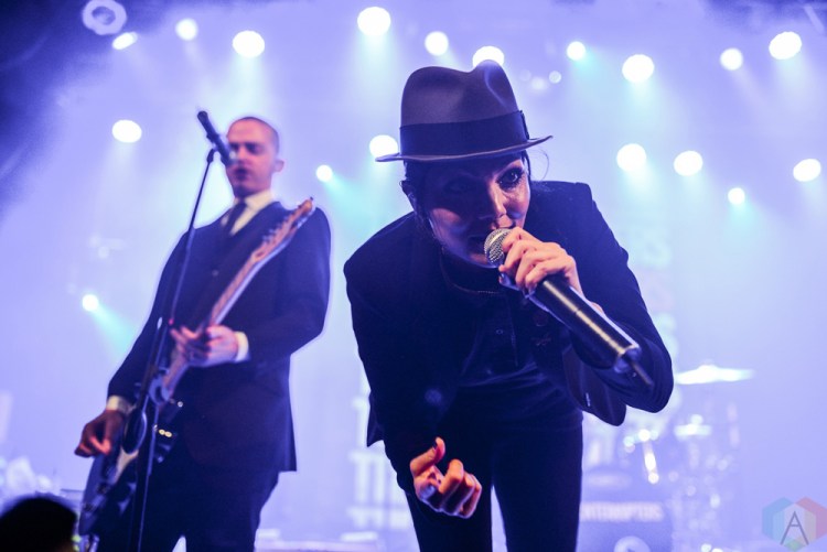 TORONTO, ON - DECEMBER 2: The Interrupters perform at The Opera House in Toronto on December 2, 2017. (Photo: Joanna Glezakos/Aesthetic Magazine)