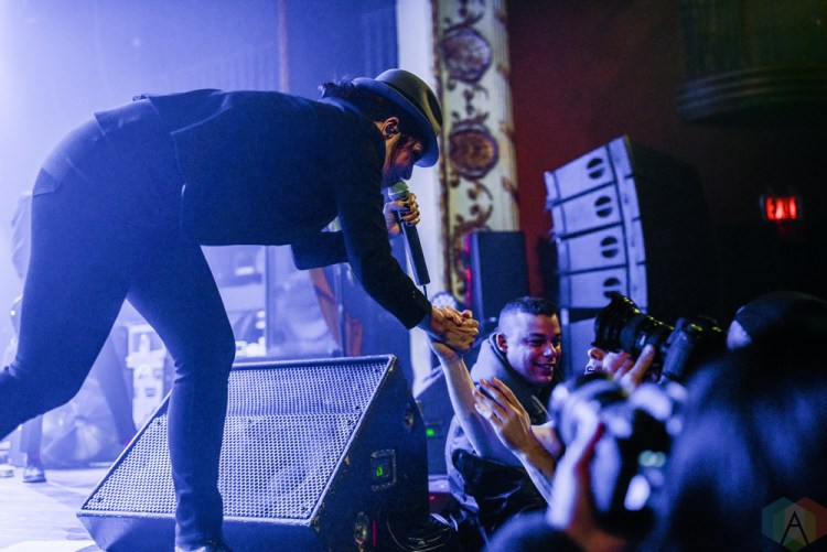 TORONTO, ON - DECEMBER 2: The Interrupters perform at The Opera House in Toronto on December 2, 2017. (Photo: Joanna Glezakos/Aesthetic Magazine)