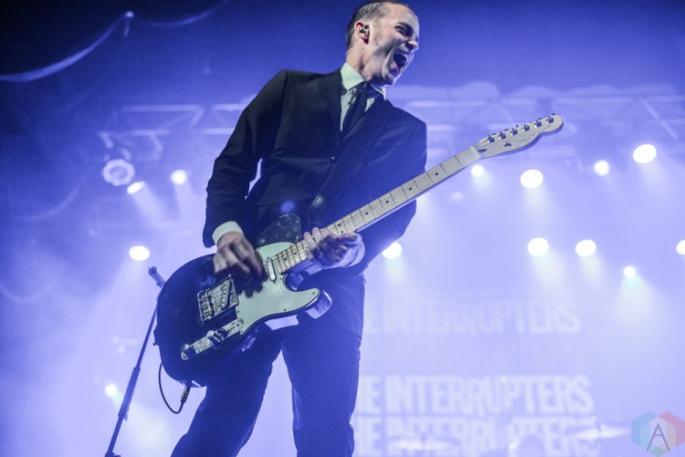 TORONTO, ON - DECEMBER 2: The Interrupters perform at The Opera House in Toronto on December 2, 2017. (Photo: Joanna Glezakos/Aesthetic Magazine)