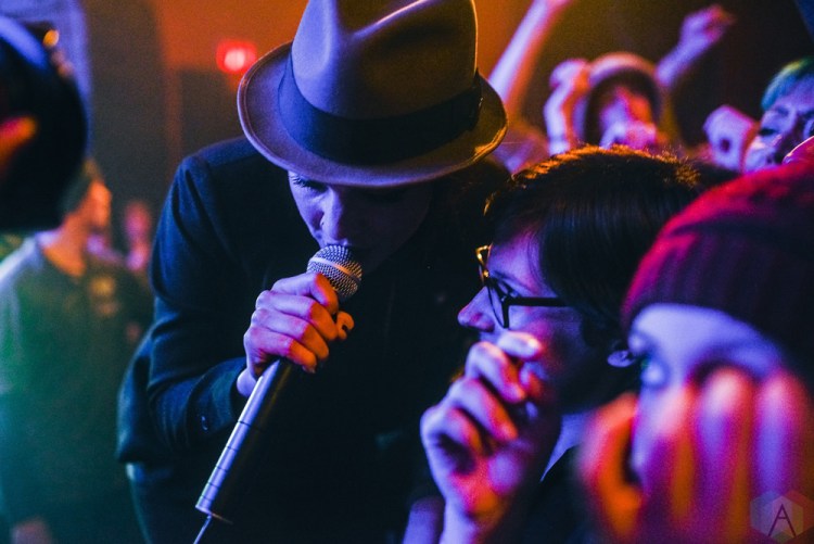 TORONTO, ON - DECEMBER 2: The Interrupters perform at The Opera House in Toronto on December 2, 2017. (Photo: Joanna Glezakos/Aesthetic Magazine)